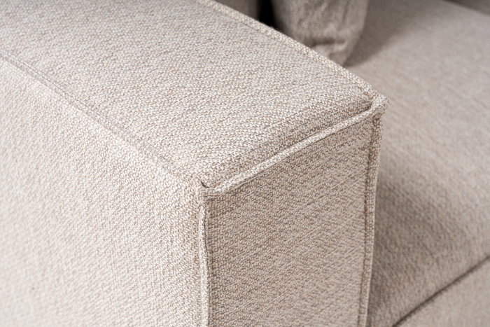 Atelier Del Sofa Sofá Esquinero L1-O1-O1-1R Beige Arena Lino 350cm 190cm
